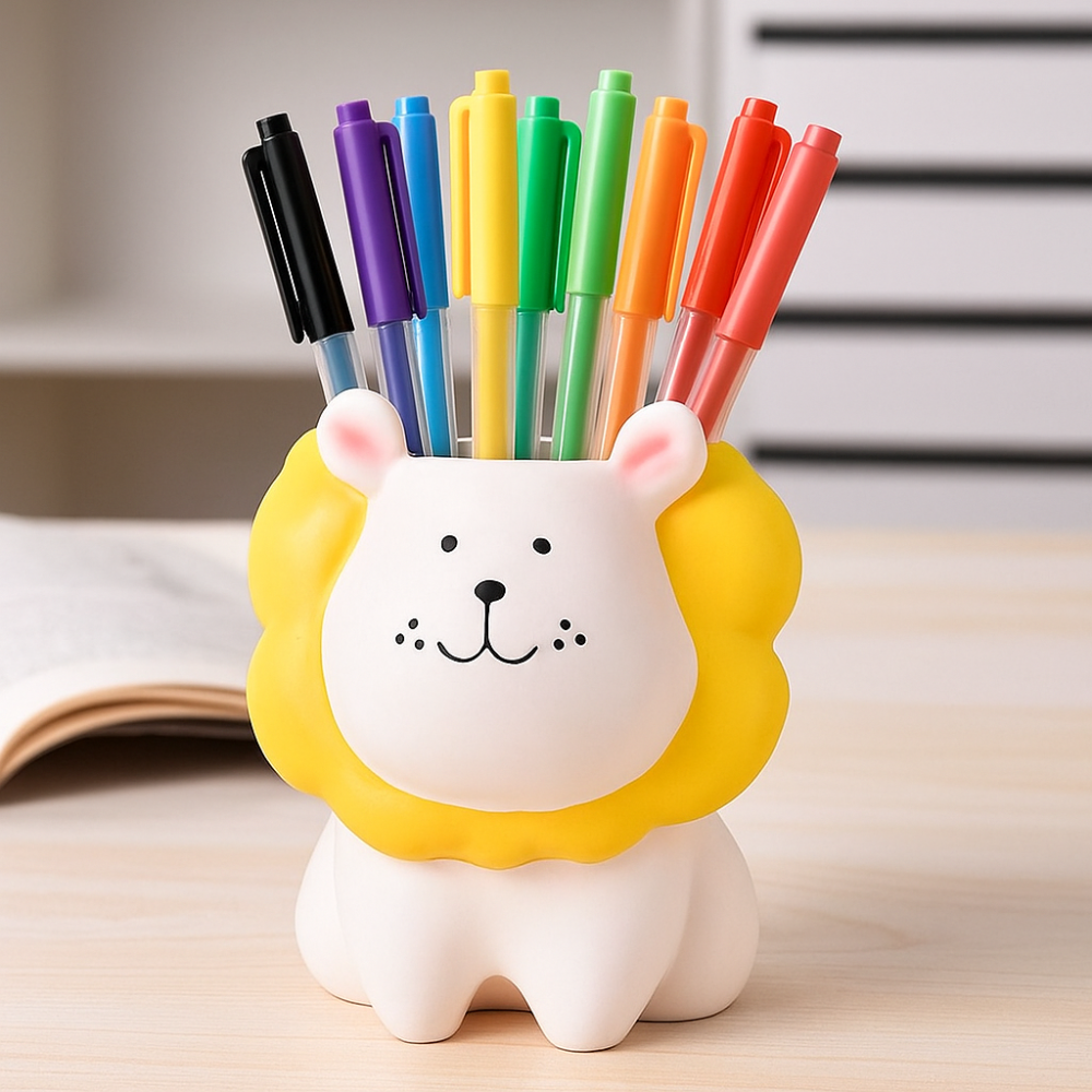 Lion Stationery & Office Supply(Kunshan)Co.Ltd - Little Lion Cartoon Lion Pen Holder