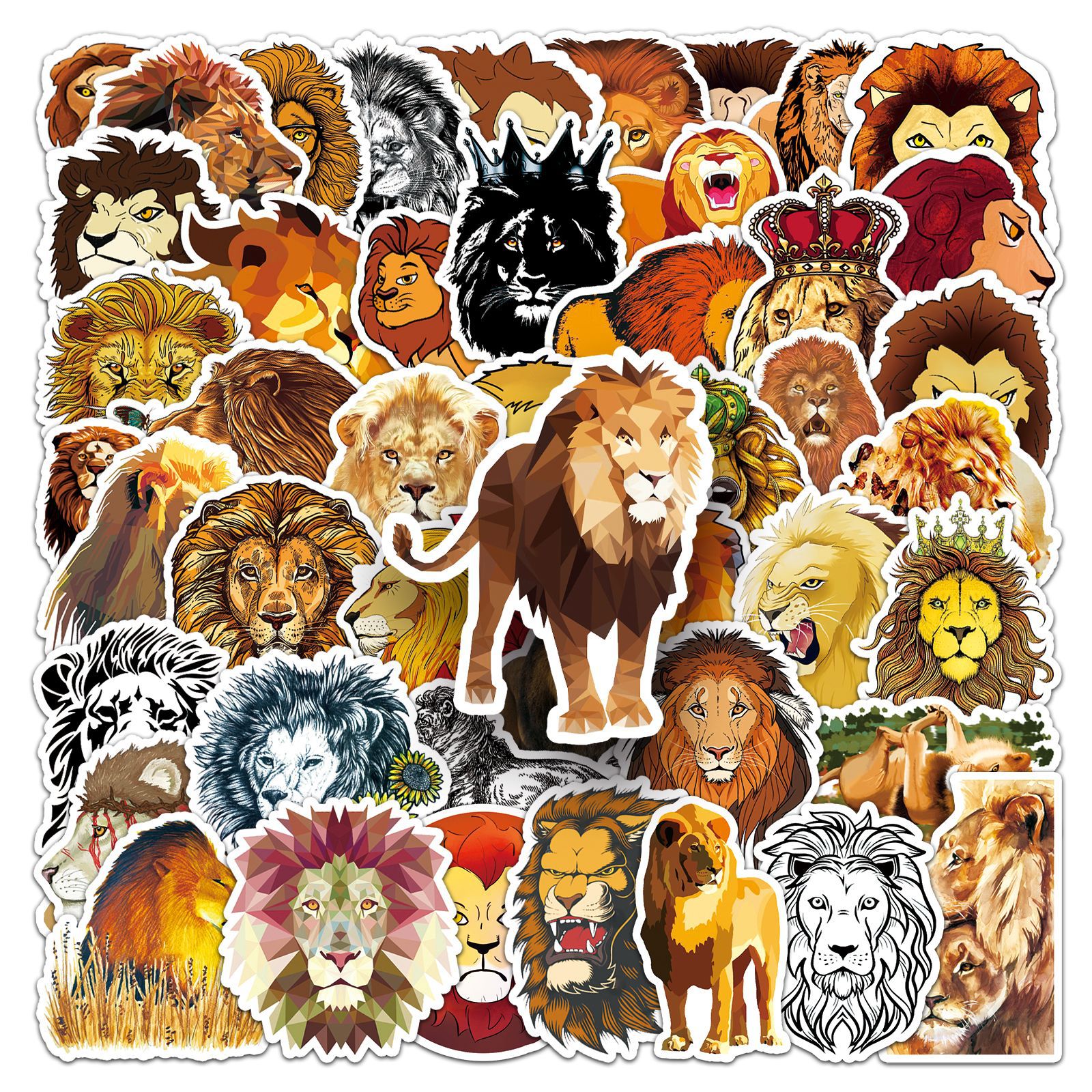 50-Pack Lion Graffiti Stickers - Lion Stationery & Office Supply(Kunshan)Co.Ltd recension och pris