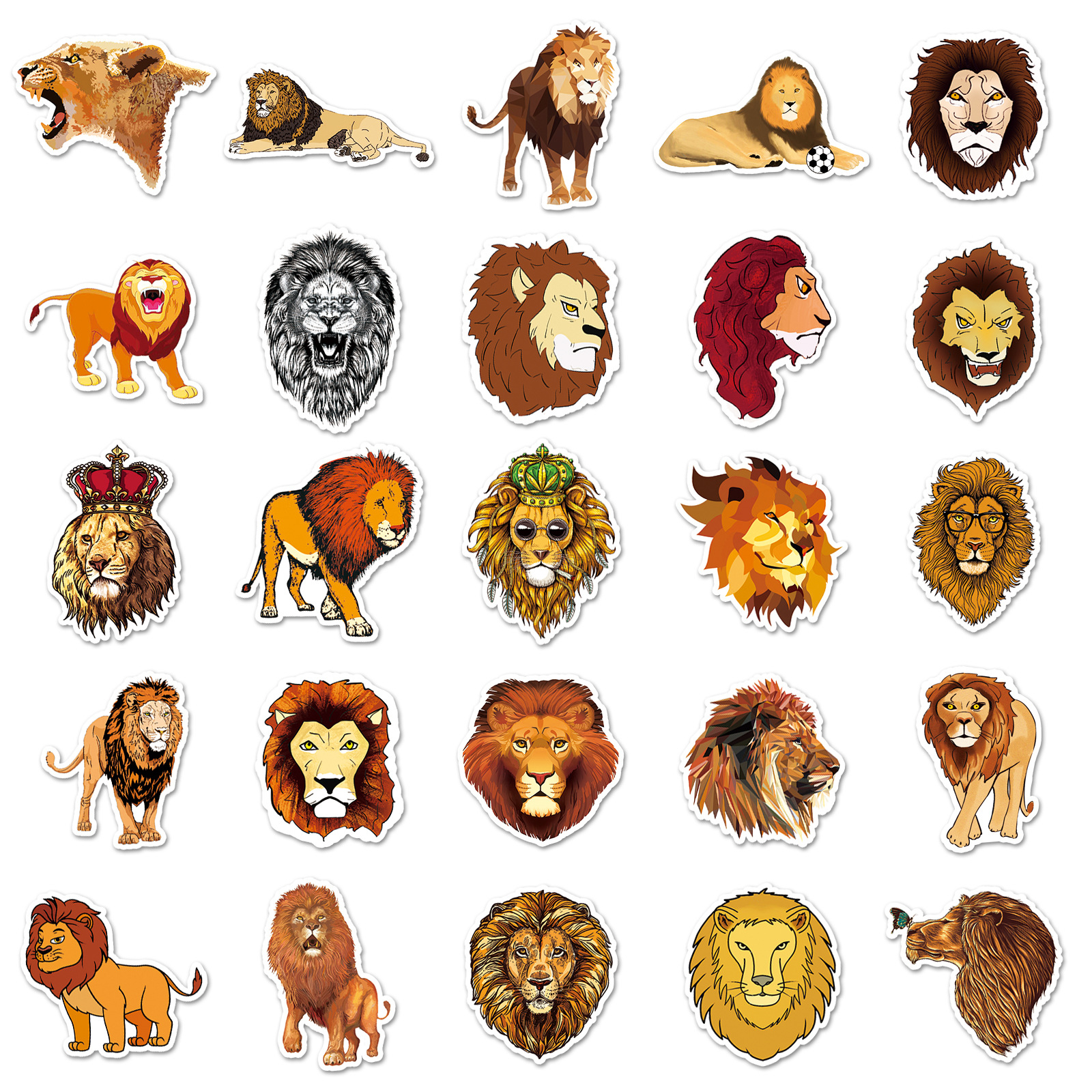50-Pack Lion Graffiti Stickers - Lion Stationery & Office Supply(Kunshan)Co.Ltd recension och pris