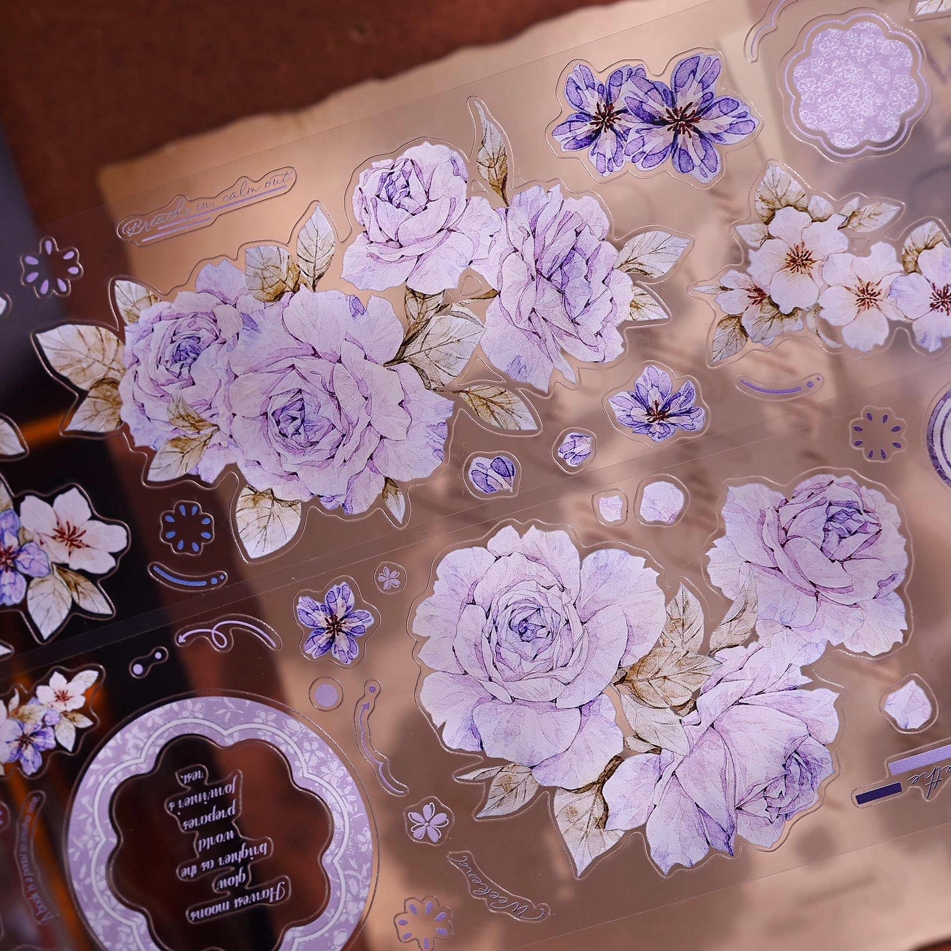 XiaoBaiJia Studio Vintage Rose - Washi Tape Set recension och pris