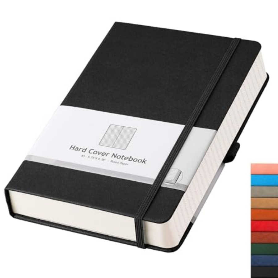 Thick Journal Lined Notebook - - Journal Leather Hardcover recension och pris
