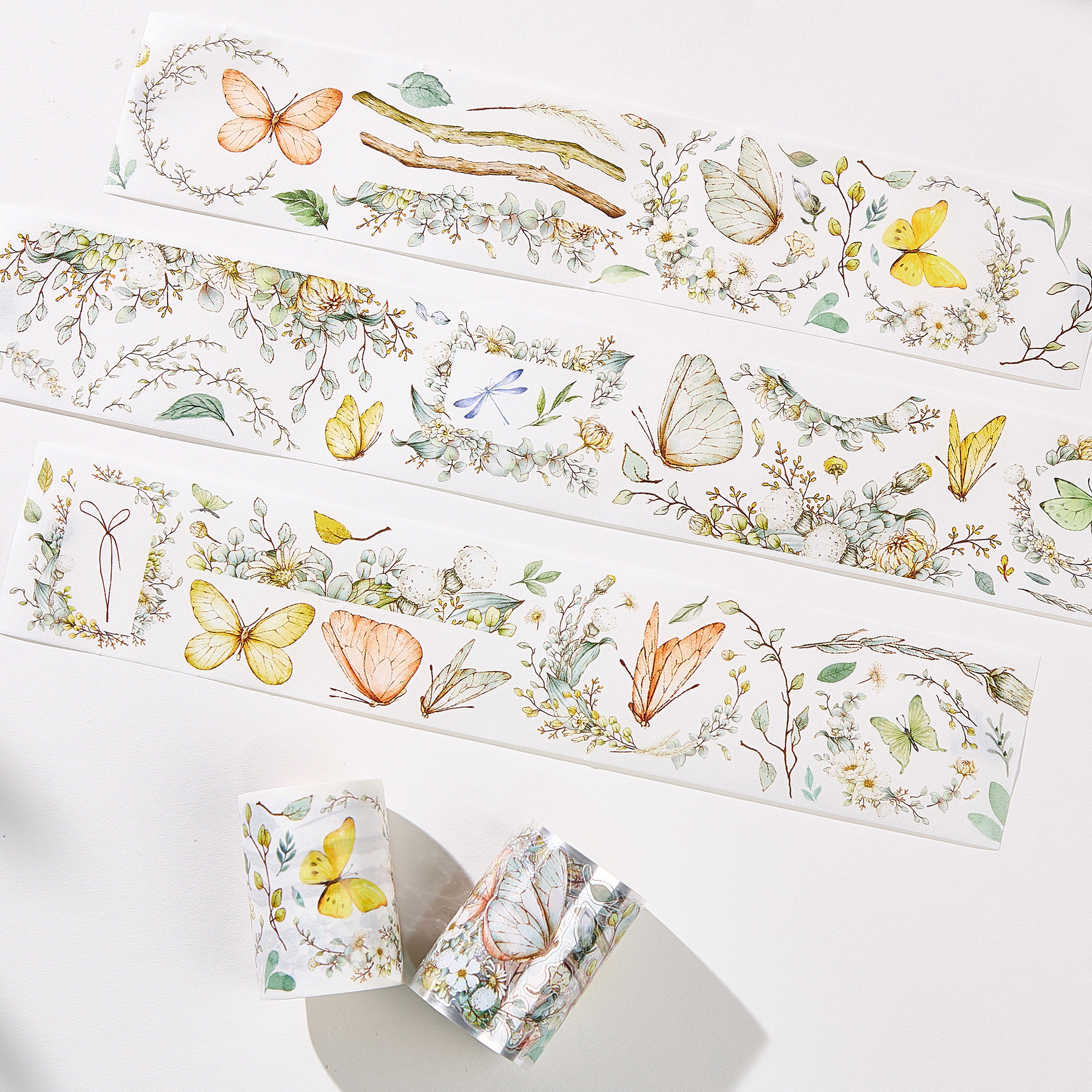 WT Studio Vintage Flower Bunny - Washi Tape Set recension och pris