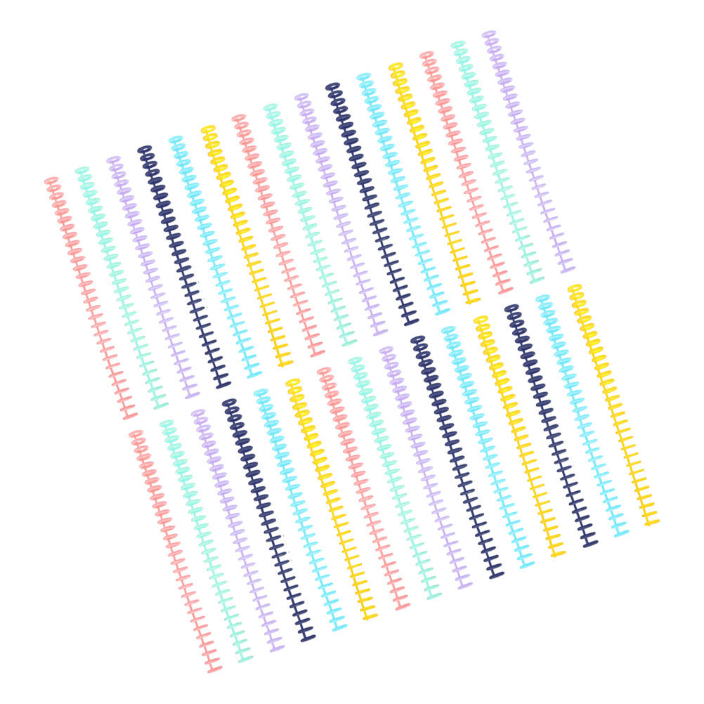 30Pcs Plastic Spiral Binding C - Binding Comb Plastic recension och pris