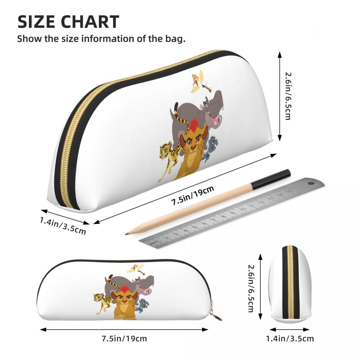 Lion Guard Pencil Cases Pen Ho - Lion Stationery & Office Supply(Kunshan)Co.Ltd recension och pris