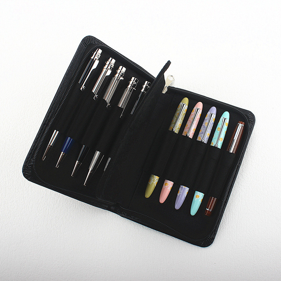Fountain Pen Display 10 Slots  - Pen Pouch Roll recension och pris