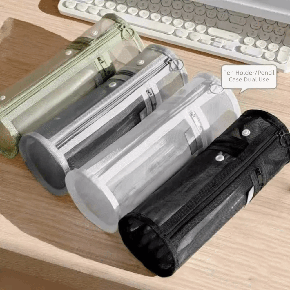 Minimalist Transparent Pencil  - Pencil Case Large recension och pris