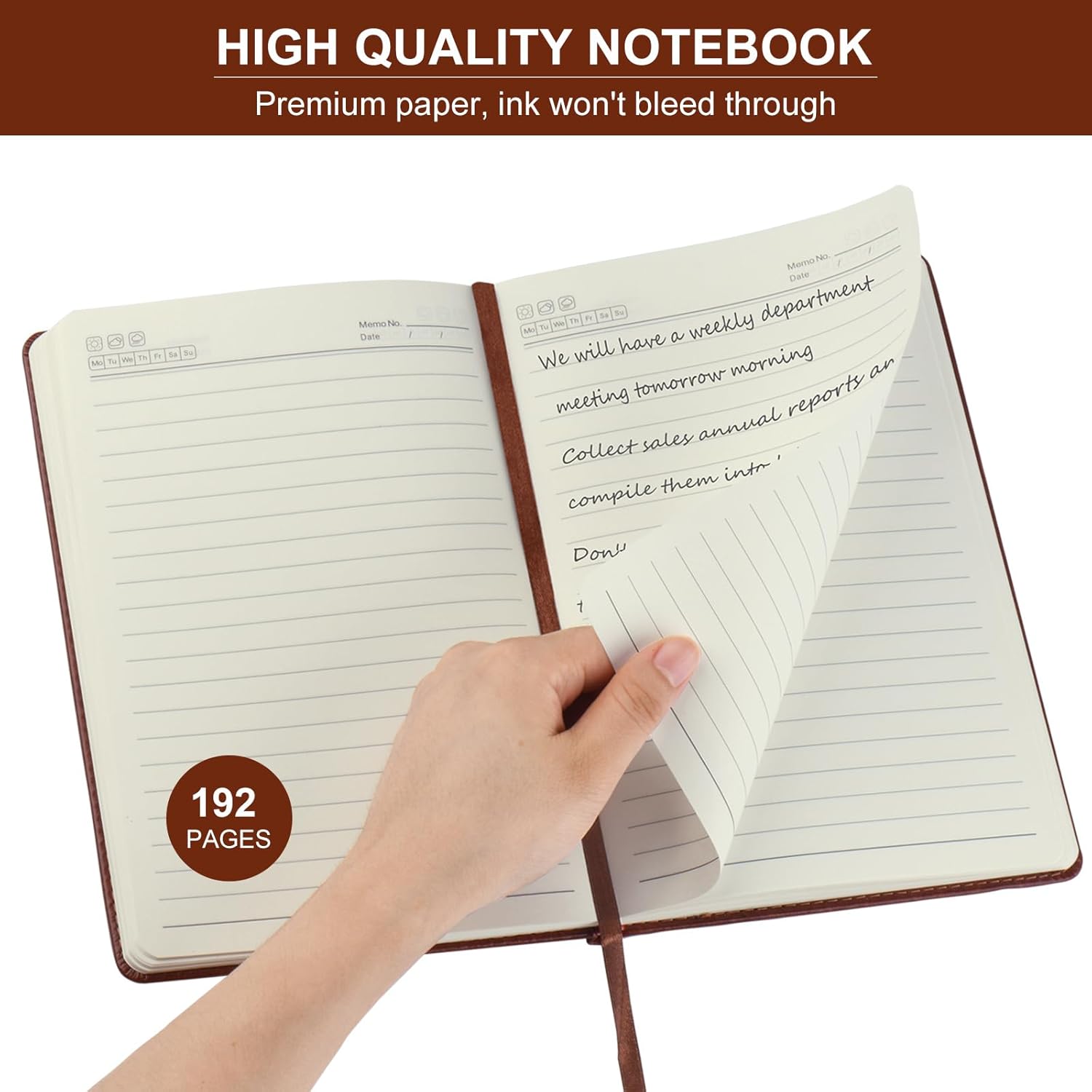 6 Pack Lined Journal Notebooks - Journal Leather Hardcover recension och pris