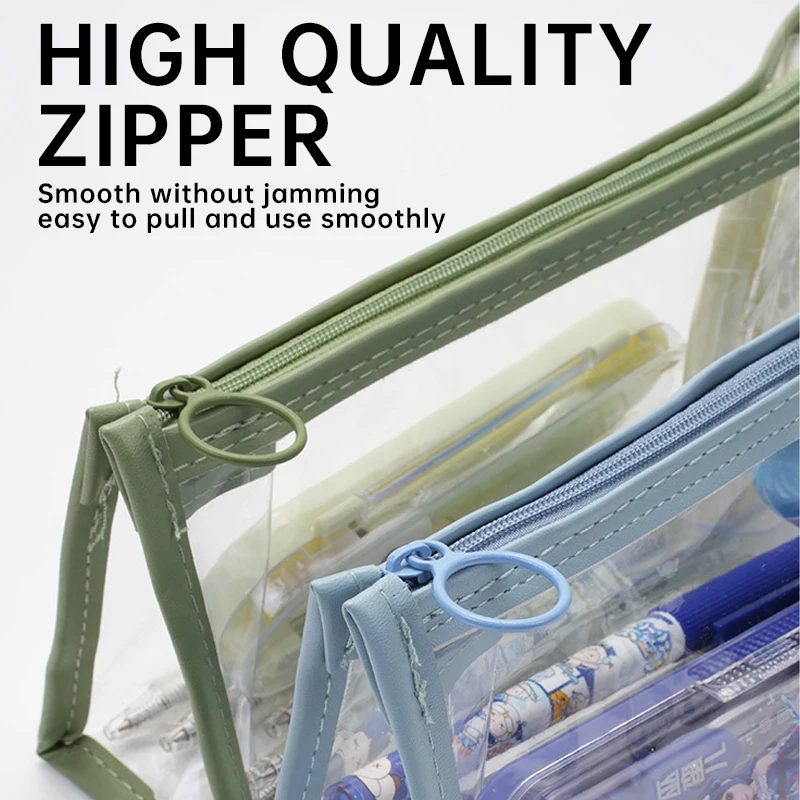 Transparent Pencil Case Large  - Office Supply Office Stationery Items recension och pris