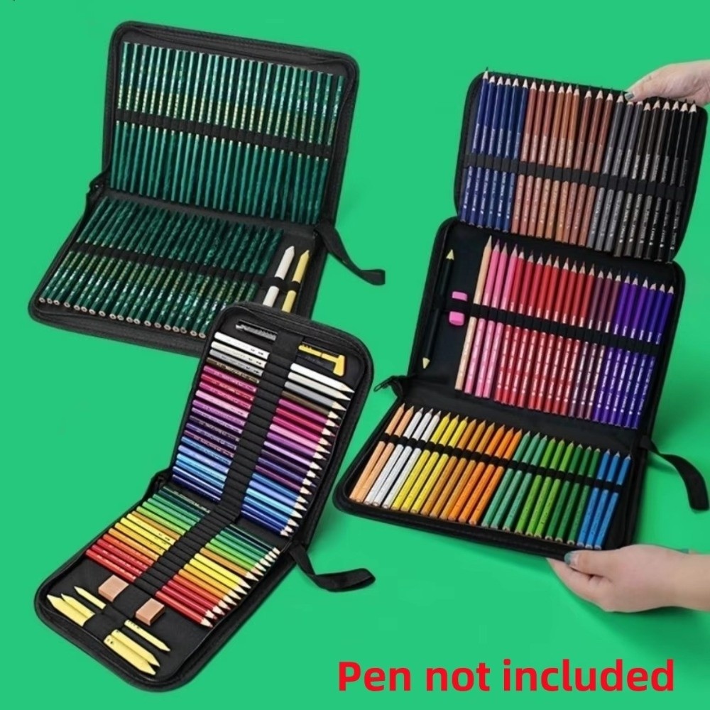 36/48/72 Hole Pen Curtain Blac - Pen Pouch Roll recension och pris