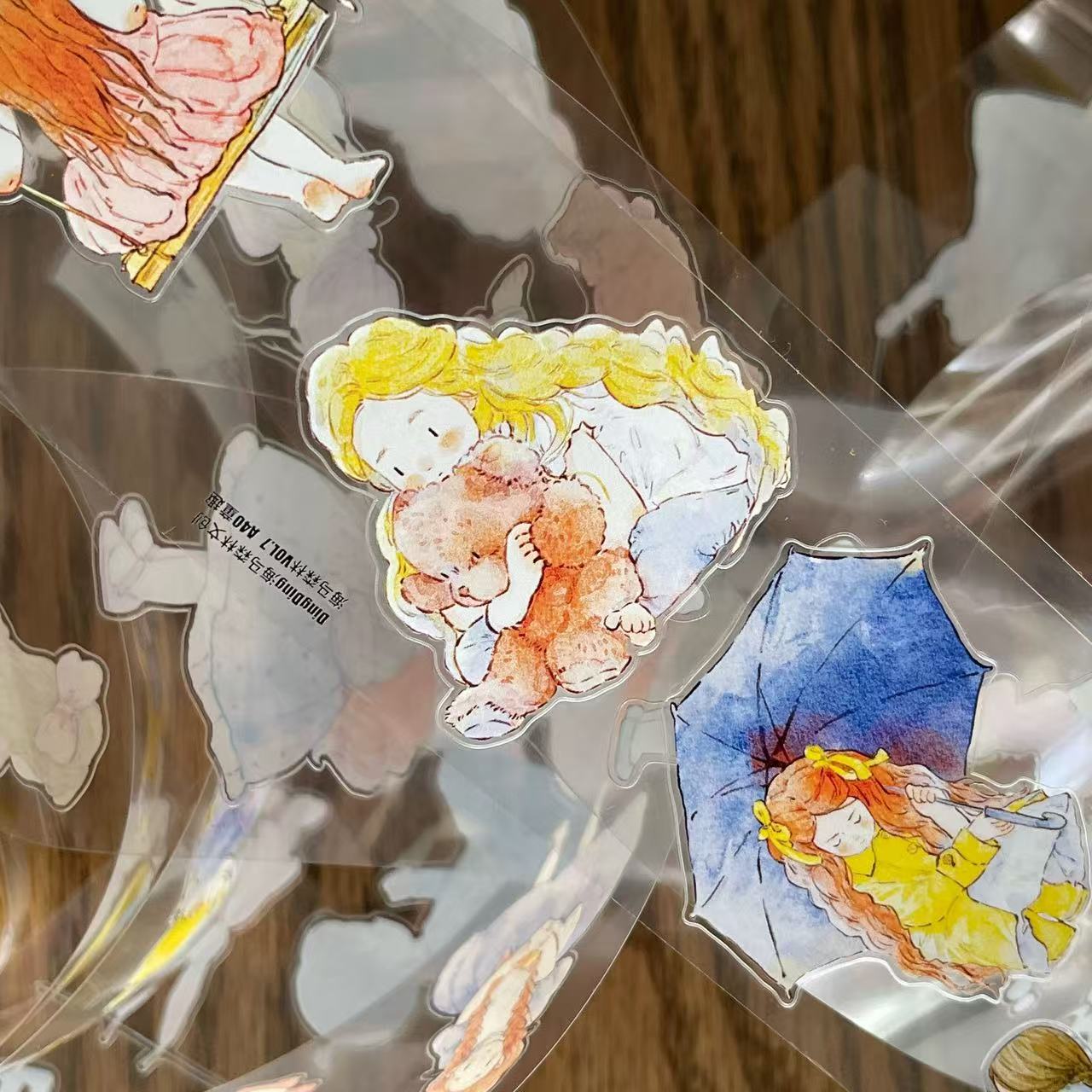 Seahorse Forest Vol.7 Vintage  - Washi Tape Set recension och pris