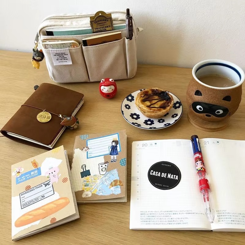 Large Capacity Canvas Storage  - Pen Pouch Roll recension och pris