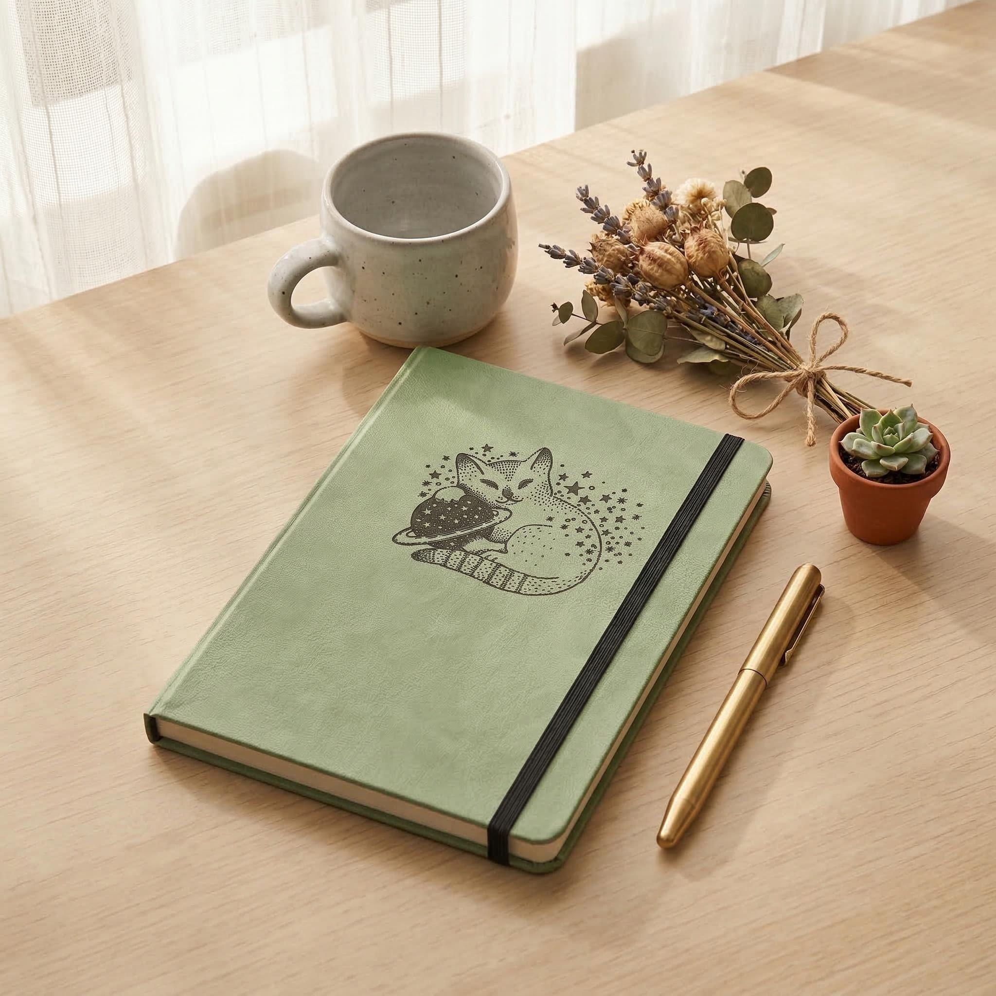 Cute Cat Planet A5 Dotted Note - Notebook Dotted A5 recension och pris