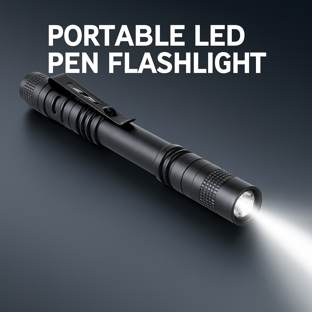 Portable Mini LED Pen Flashlig - Stationery Supply recension och pris