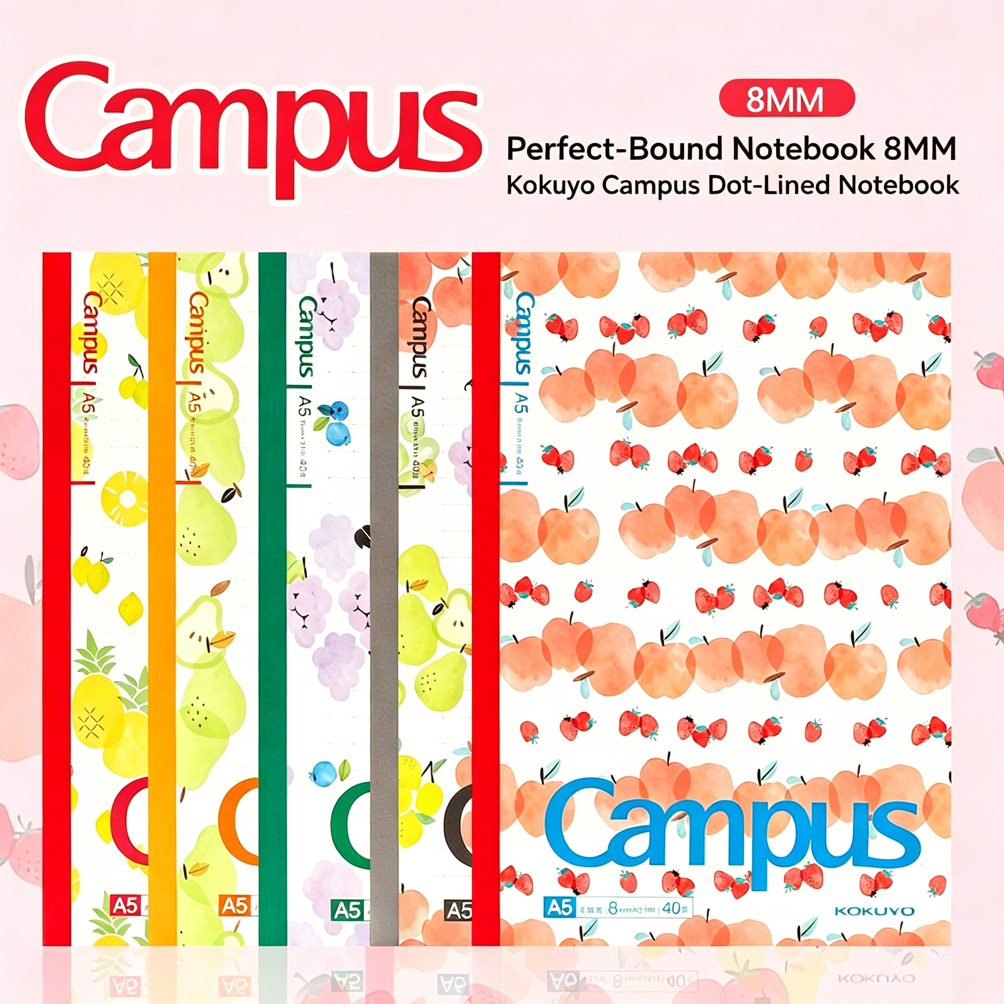 KOKUYO Campus A5 Notebook, 8mm - Notebook Dotted A5 recension och pris