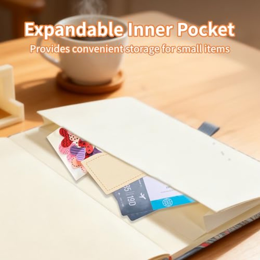 Lined Journal Notebook for Wom - Journal Leather Hardcover recension och pris