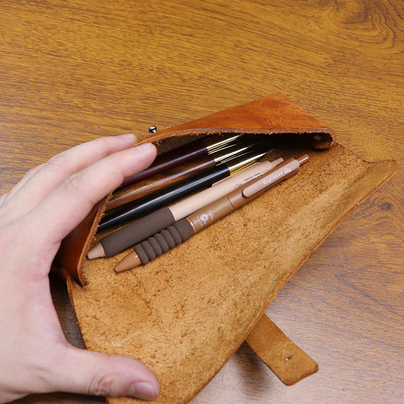 Vintage Vegetable-tanned Leath - Tan Stationery & Office Supply recension och pris