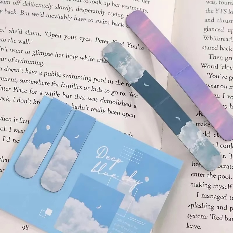 2pcs Fantasy Landscape Bookmar - Office Supply Office Stationery Items recension och pris