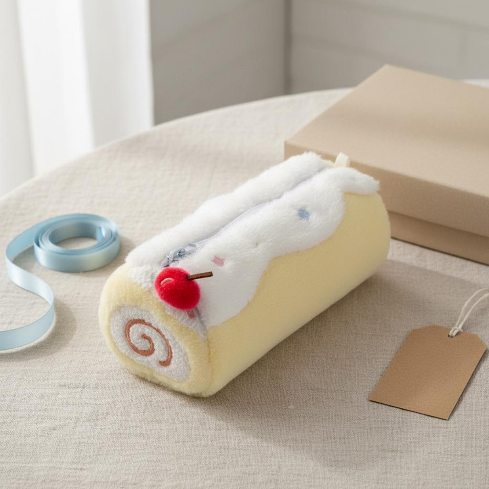Cake Roll Pen Case Cute Design - Pen Pouch Roll recension och pris