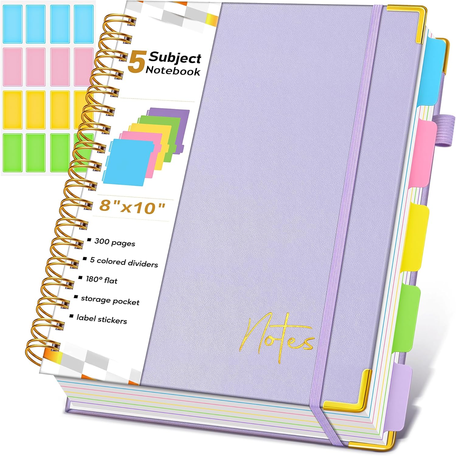 Spiral Notebook Journal with R - Journal Leather Hardcover recension och pris