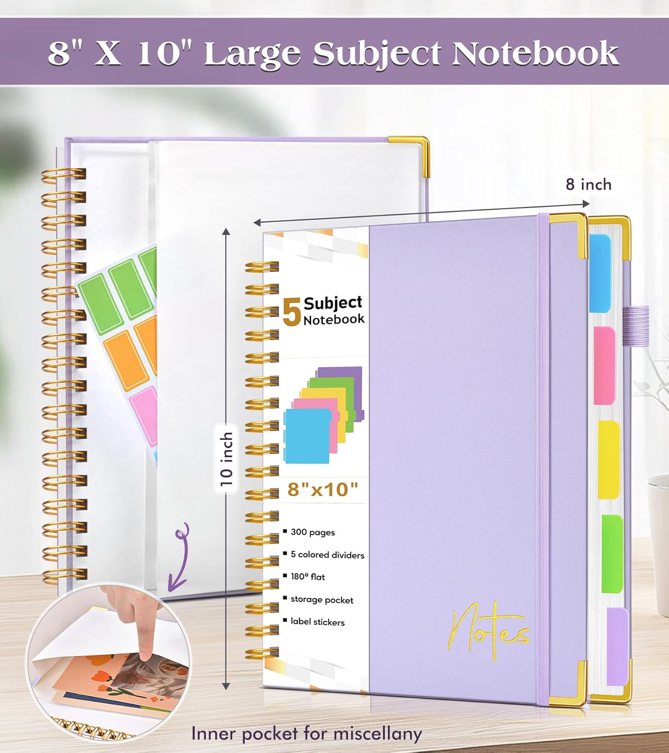 Spiral Notebook Journal with R - Journal Leather Hardcover recension och pris