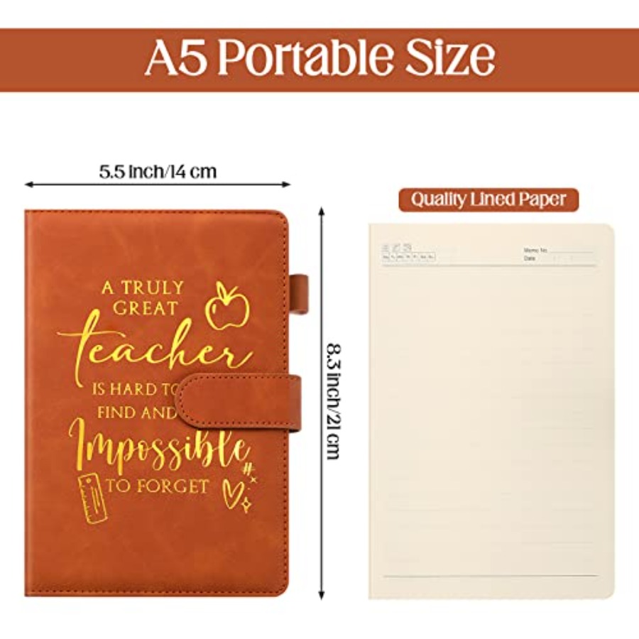 Pcs Teacher Appreciation Gifts - Journal Leather Hardcover recension och pris