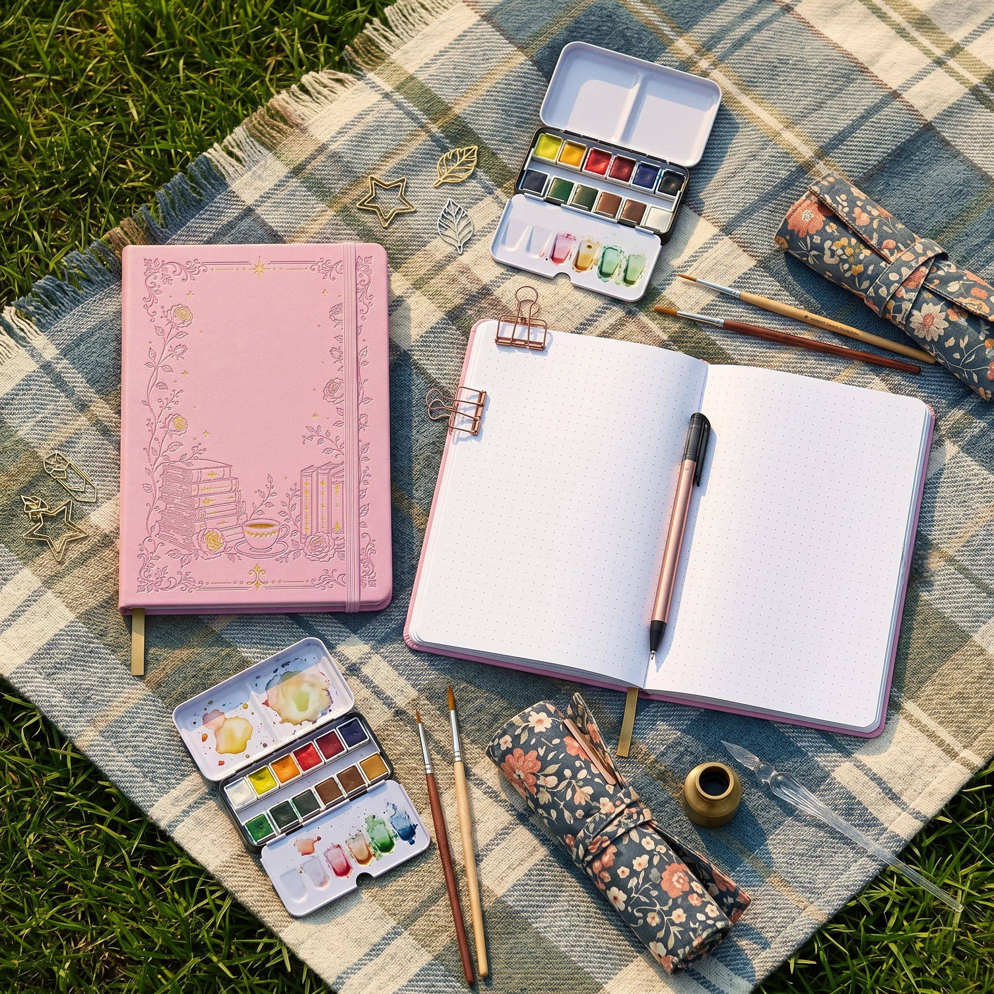 BUKE A5 Dot Grid Notebook PU L - Notebook Dotted A5 recension och pris