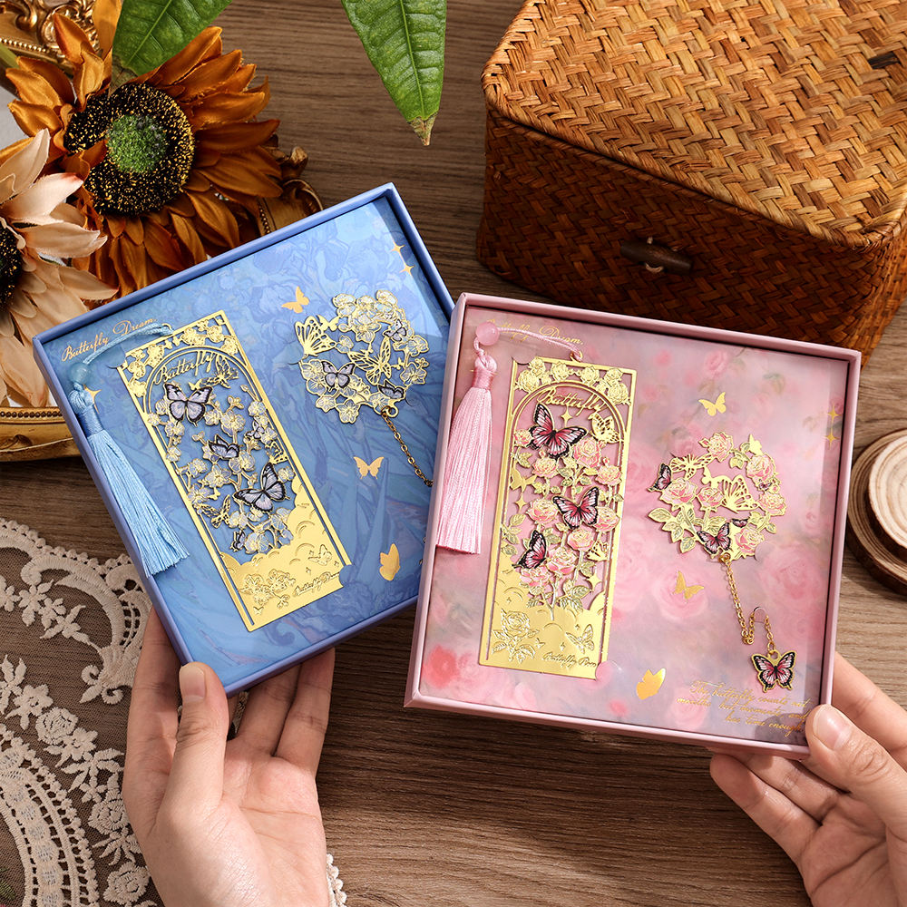 2 Pcs Butterfly Bookmarks With - Stationery Supply recension och pris