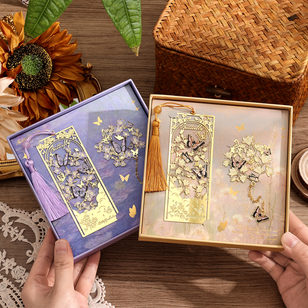 2 Pcs Butterfly Bookmarks With - Stationery Supply recension och pris