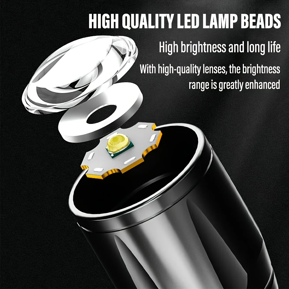 Mini LED Flashlight COB Floodl - Stationery Supply recension och pris