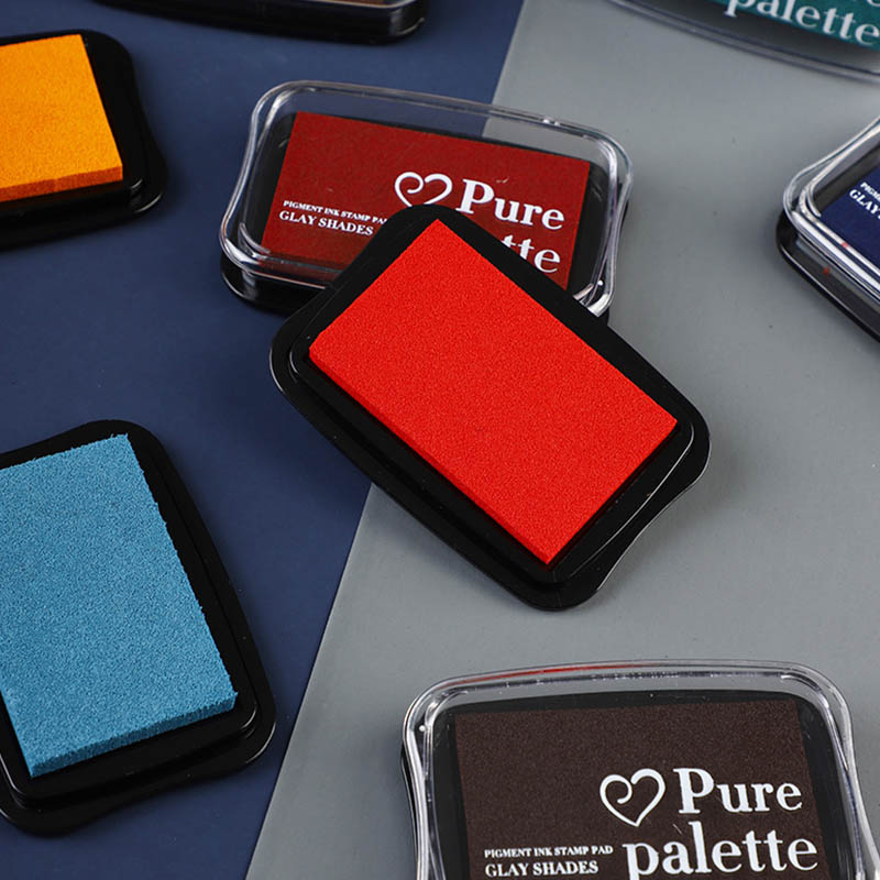 6 pieces - Retro solid color s - Self Inking Stamp recension och pris