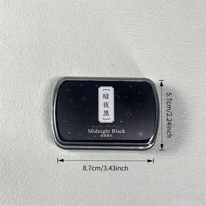 1pc Oil-Based Ink Pad, Colorfu - Self Inking Stamp recension och pris