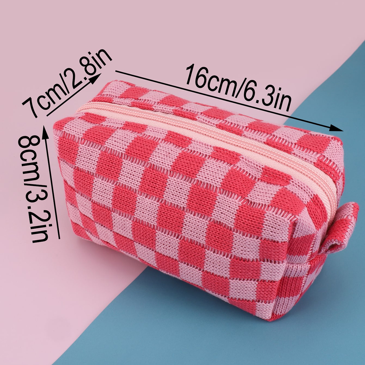 1PC Pink Checkered Single-Laye - Stationery And Office Supply Stores recension och pris