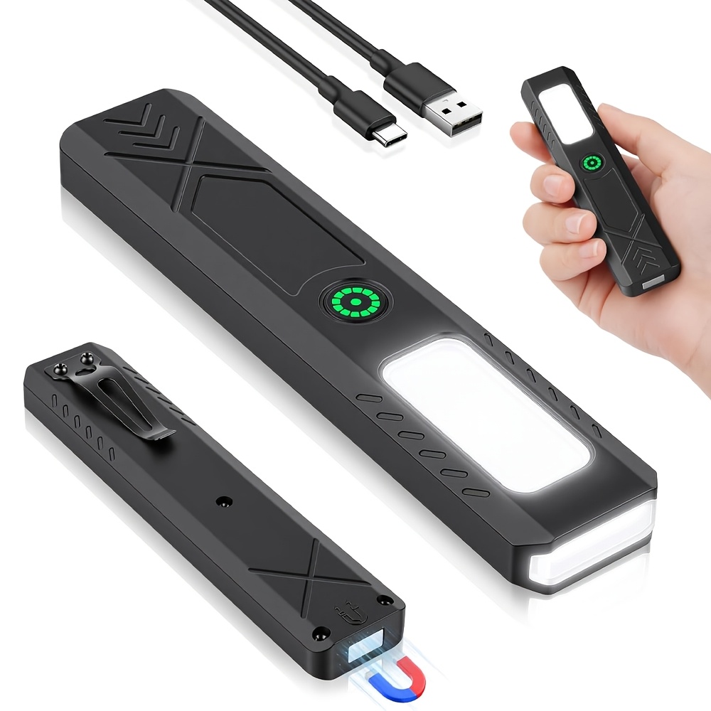 Rechargeable LED Handheld Flas - Stationery Supply recension och pris