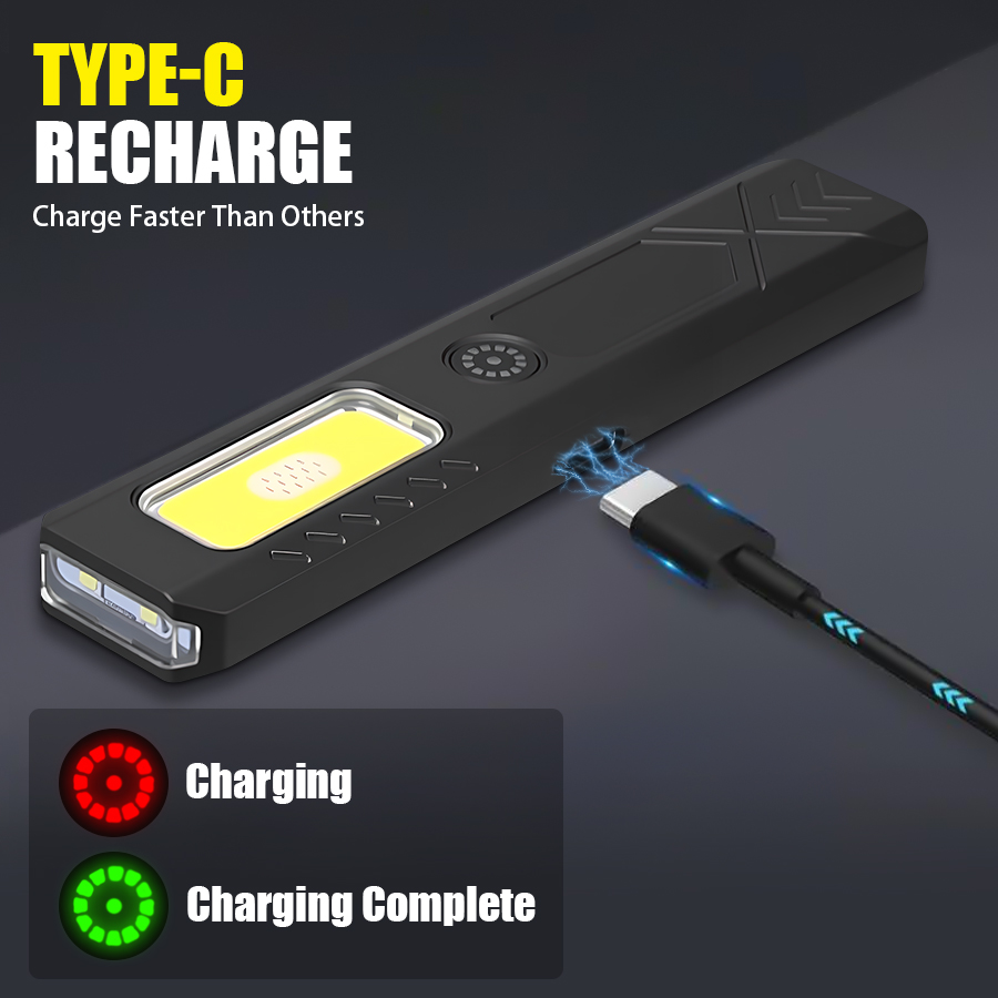 Rechargeable LED Handheld Flas - Stationery Supply recension och pris