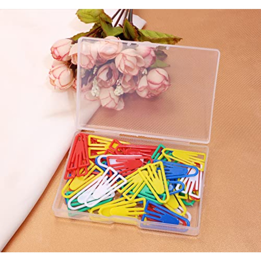 50PCS Plastic Paper Clips Book - Binding Comb Plastic recension och pris
