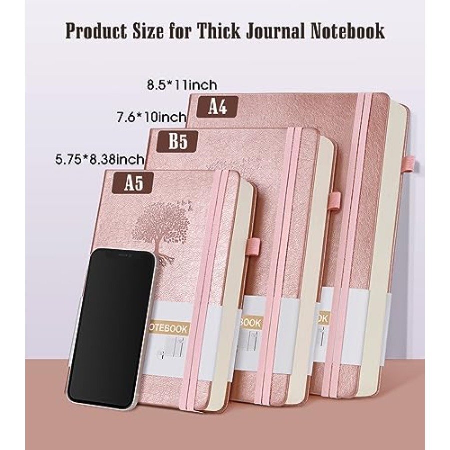 Journal Notebook -365 Pages Th - Journal Leather Hardcover recension och pris