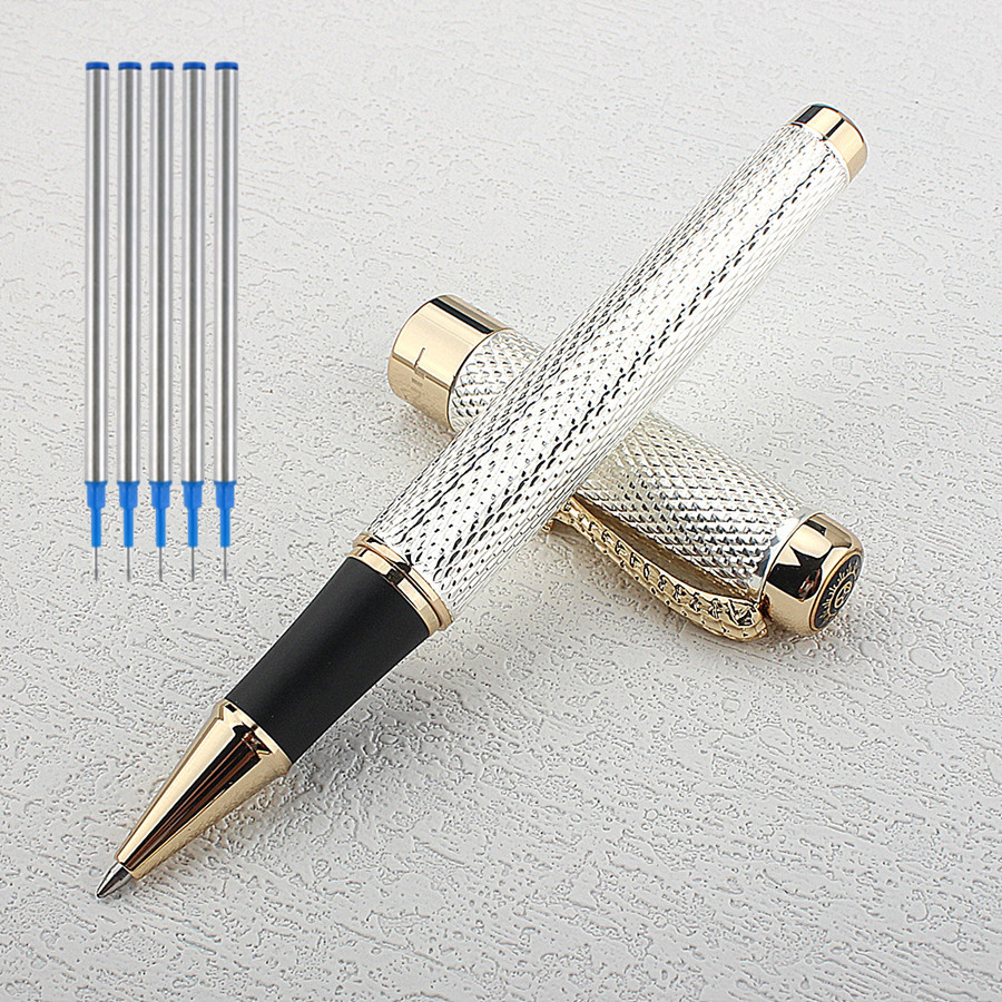 Jinhao 1200 Gold/Silver Metal  - Stationery Supply Business recension och pris