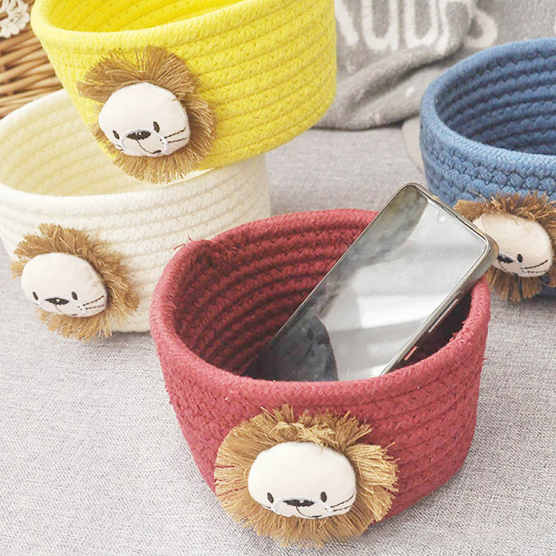 Cartoon Lion Woven Storage Bas - Lion Stationery & Office Supply(Kunshan)Co.Ltd recension och pris