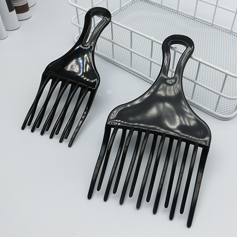 1 pc Afro Comb Wide Teeth Brus - Binding Comb Plastic recension och pris