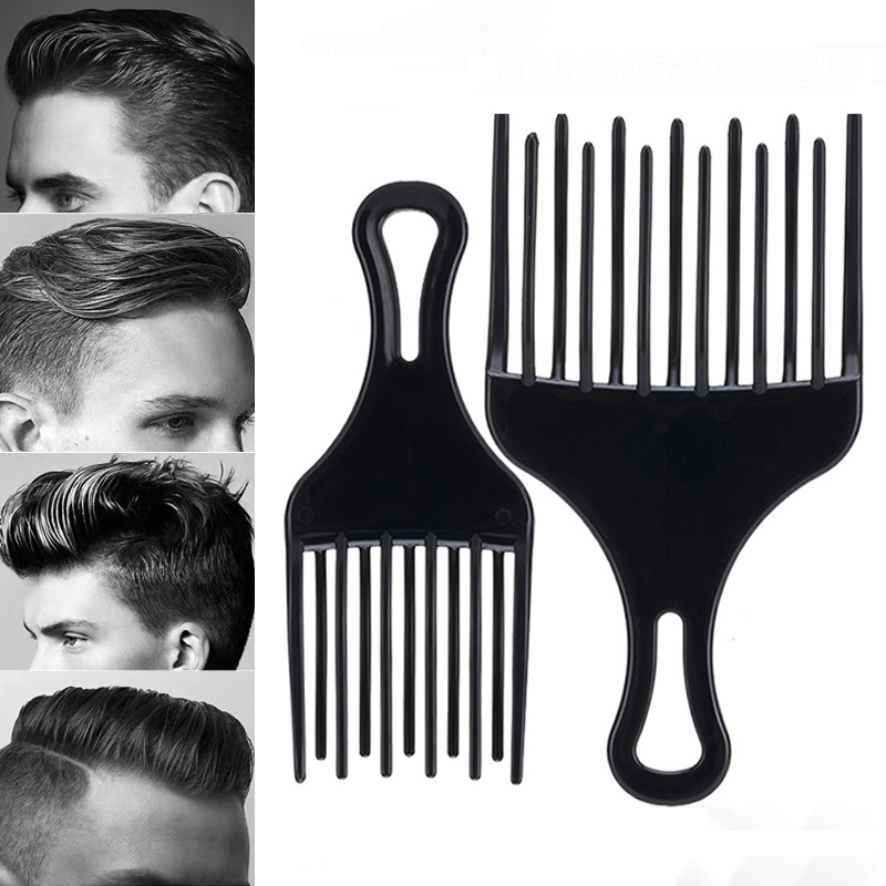 1 pc Afro Comb Wide Teeth Brus - Binding Comb Plastic recension och pris