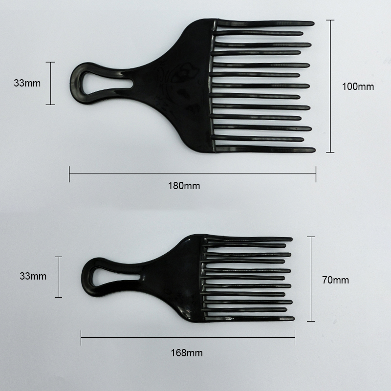 1 pc Afro Comb Wide Teeth Brus - Binding Comb Plastic recension och pris