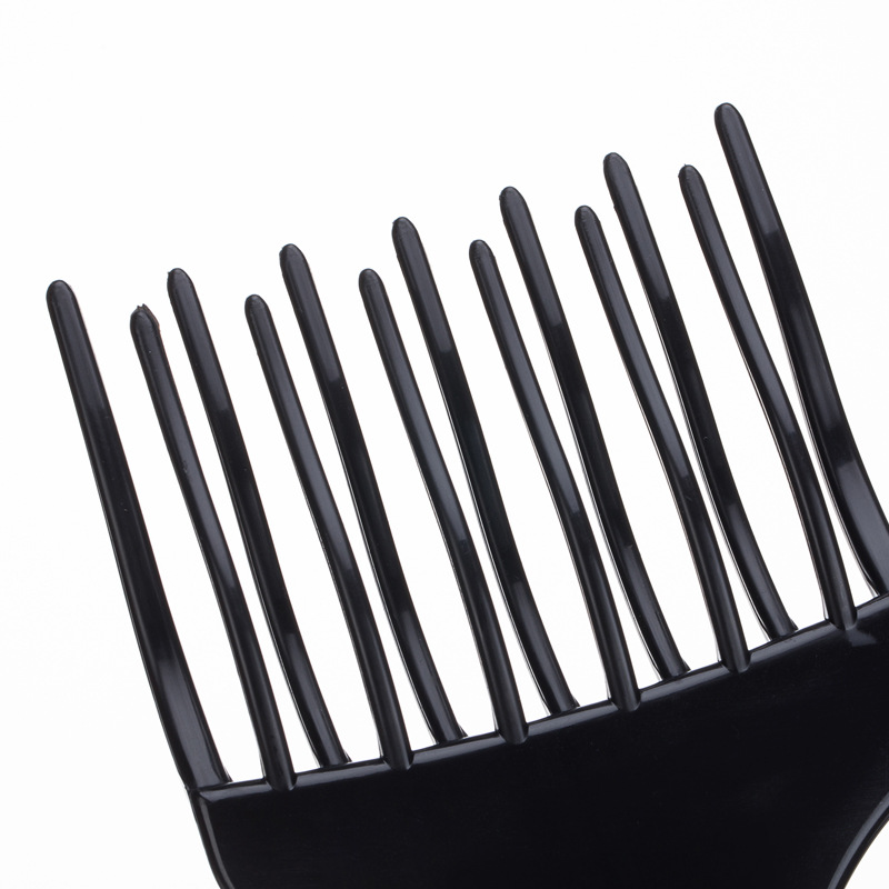1 pc Afro Comb Wide Teeth Brus - Binding Comb Plastic recension och pris