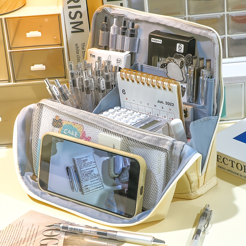 Washable Pencil Case Organizer - Pen Pouch Roll recension och pris