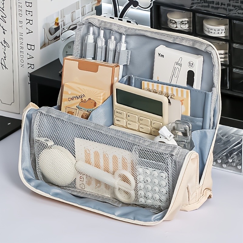Washable Pencil Case Organizer - Pen Pouch Roll recension och pris