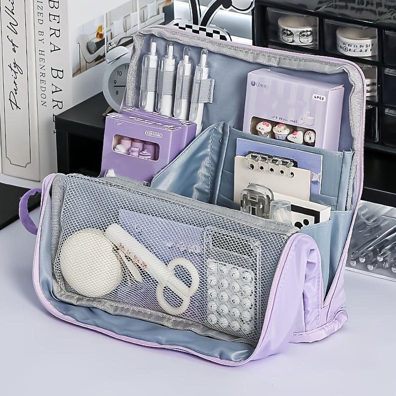 Washable Pencil Case Organizer - Pen Pouch Roll recension och pris