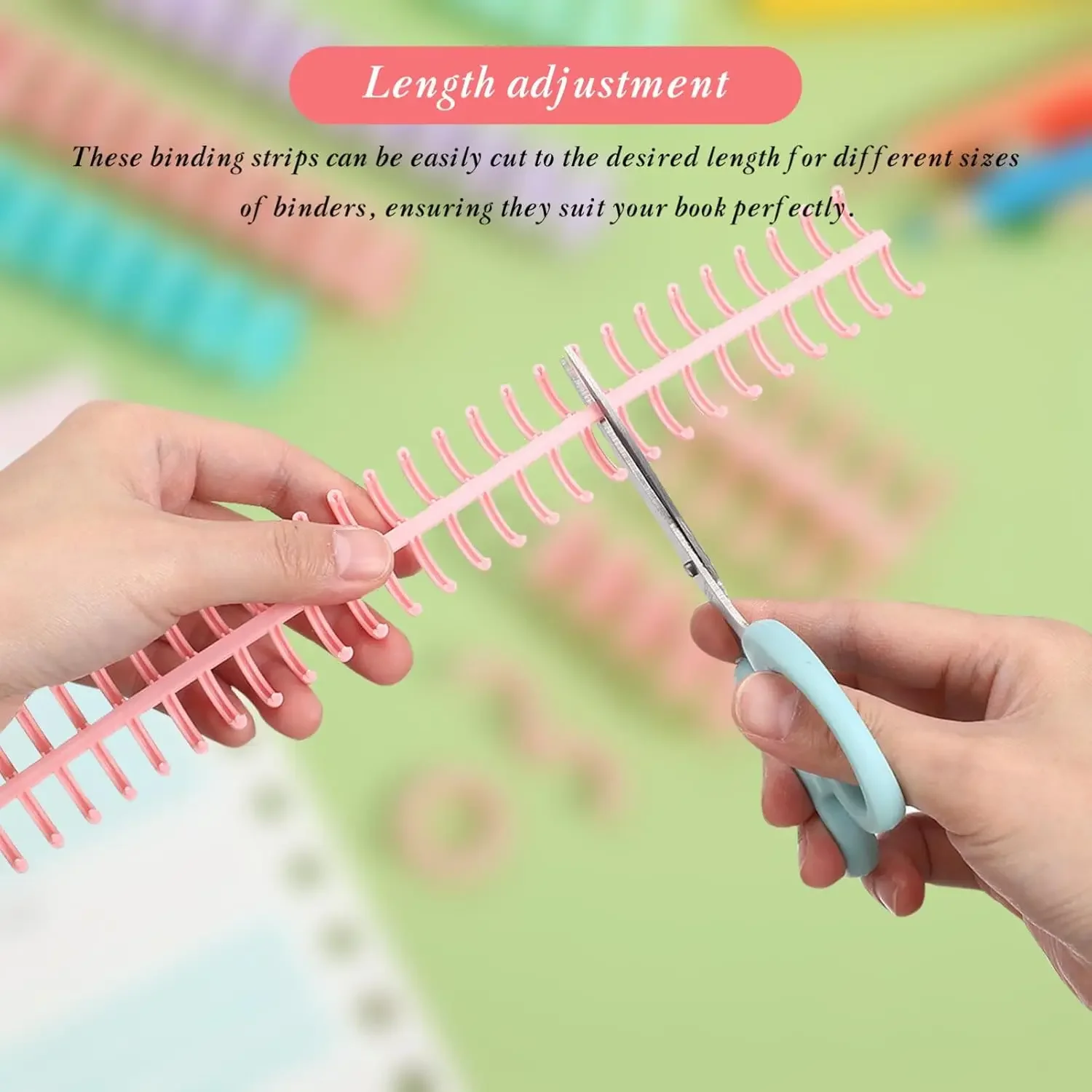 5-10PCS Comb Binding Spines Pl - Binding Comb Plastic recension och pris