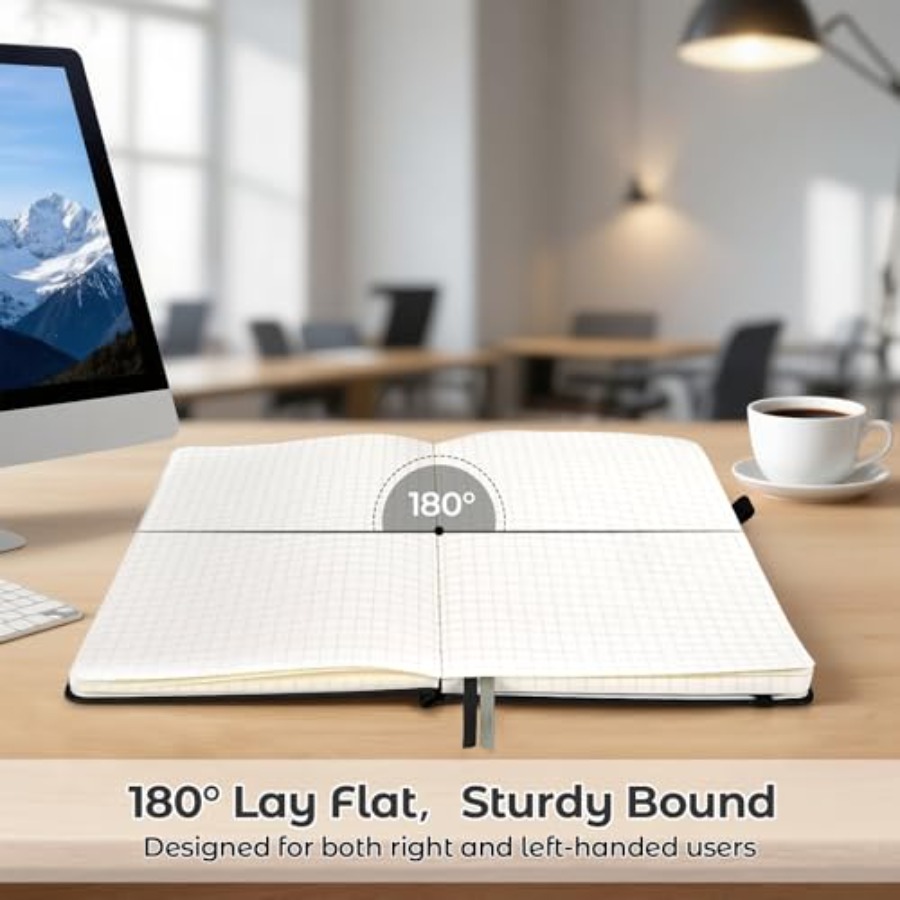 Paper Notebook, 5 Pack Hardcov - Journal Leather Hardcover recension och pris