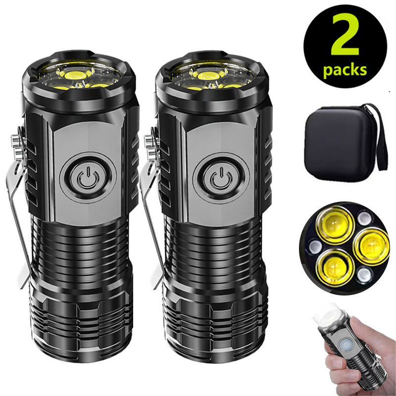 Mini 3LED Flashlight With Pen  - Stationery Supply recension och pris
