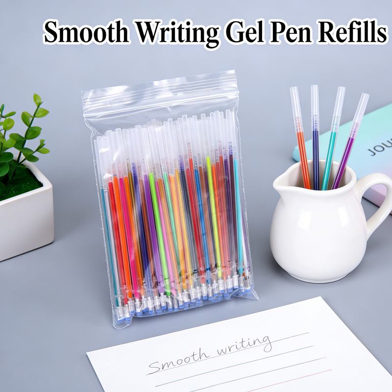 12-100 Color Gel Pen Refills S - Highlighter Set Pastel recension och pris