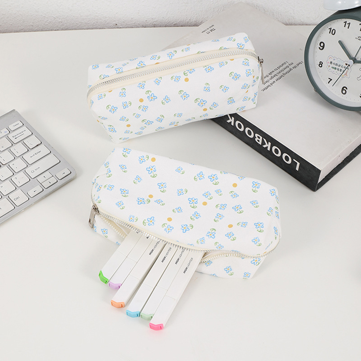 Simple floral printed pencil c - Stationery And Office Supply Stores recension och pris